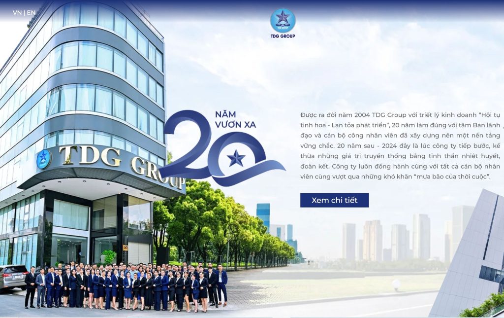Chủ đầu tư TDG Group