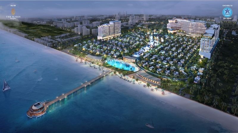 Chi tiết Tiện ích quần thể nghỉ dưỡng The Maris Vũng Tàu