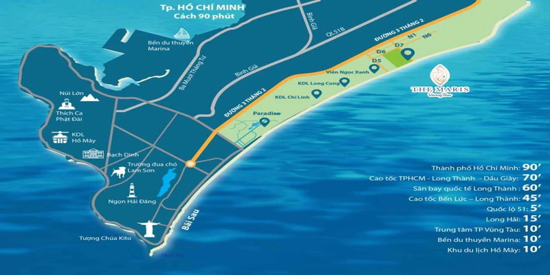 Vị trí vàng bên bờ biển Chí Linh