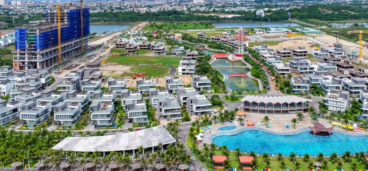 The Maris Vũng Tàu tiếp hoàn thiện xây dựng các phân khu và tiện ích - Ảnh: TDG Group