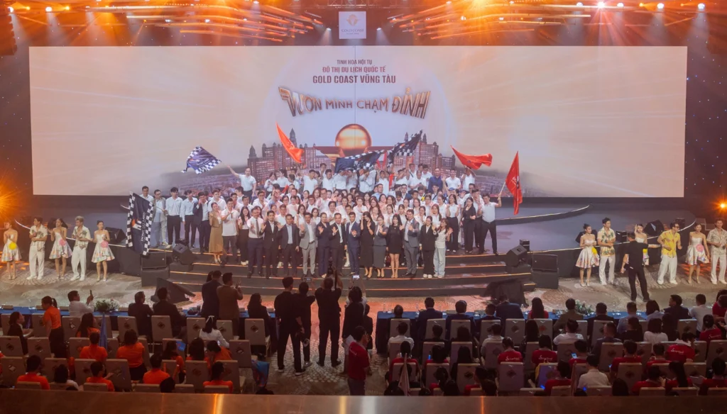 Buổi ra mắt dự án tại TP HCM, sáng 18/3. Ảnh: Gold Coast Vũng Tàu